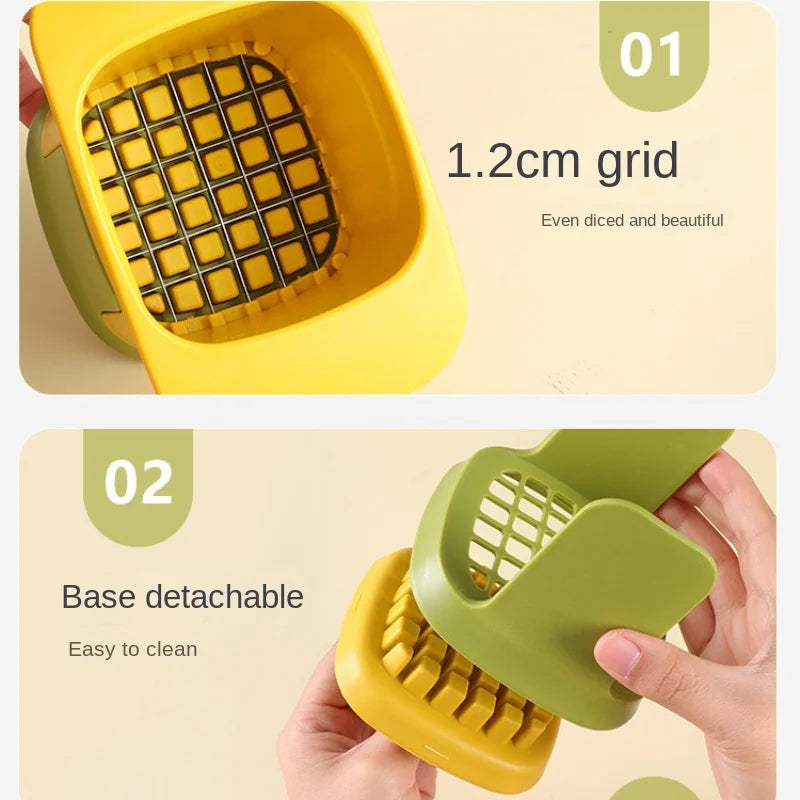 ChopMaster – Multifunctional Vegetable Cutter & French Fry Cutter with Hand Pressure Mechanism | Kalsten