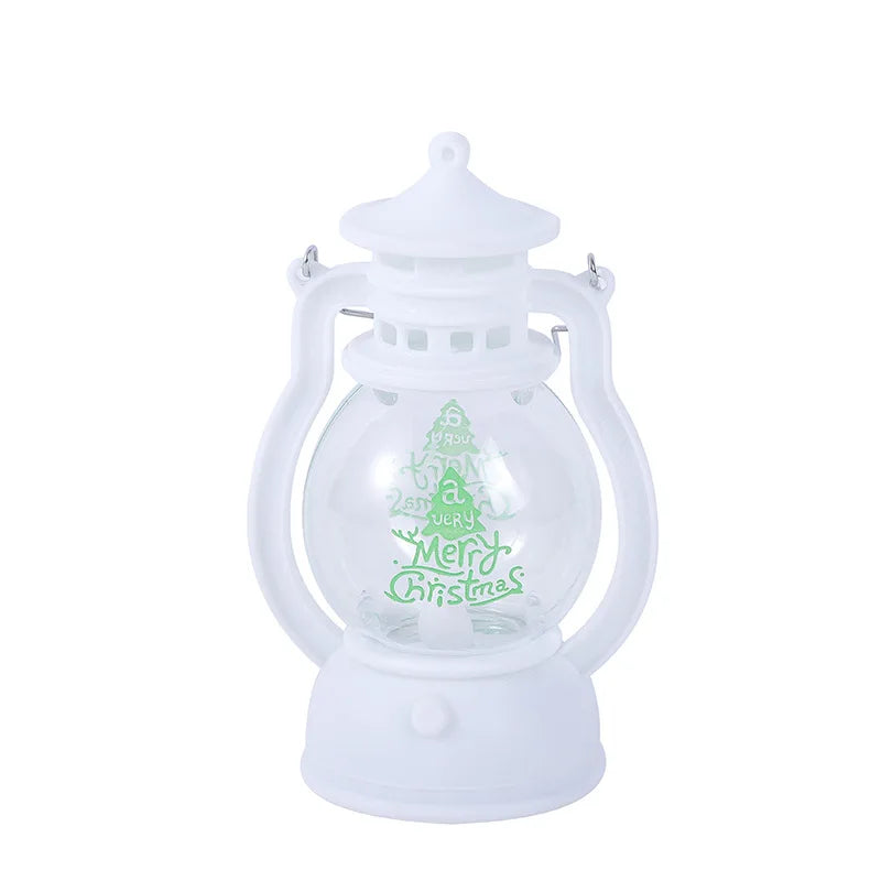 Mini Christmas lamp with LED lighting - Portable decorative lantern for festive decoration, winter & Christmas season | Kalsten