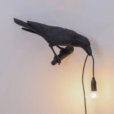 Modern Lucky Bird Table Lamp – Creative Resin Animal Design for Bedroom and Living Room | Kalsten