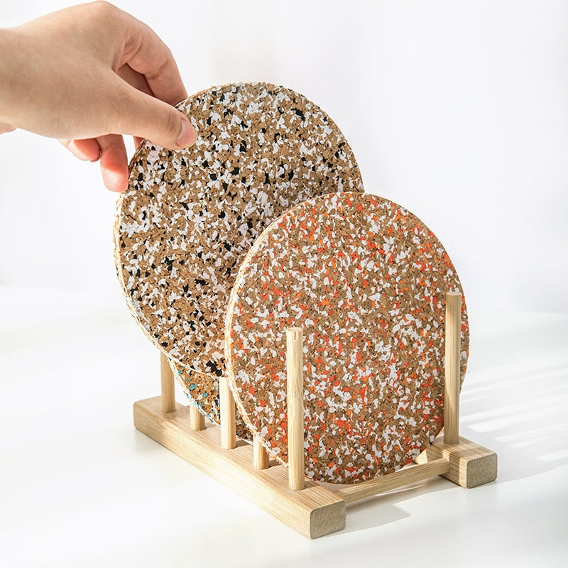 Kalsten | Colorful Cork Cup Coaster