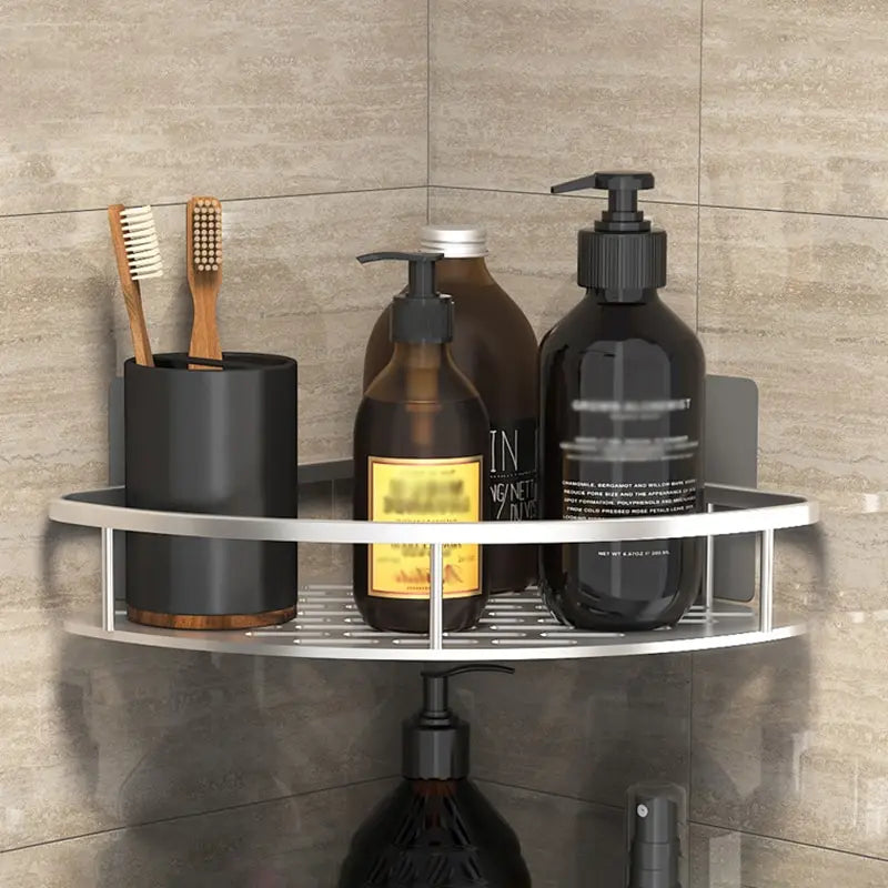 Wall-Mounted Bathroom Corner Shelf