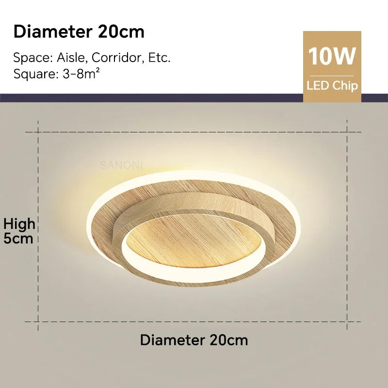 Modern LED Aisle Ceiling Light Chandelier | Kalsten