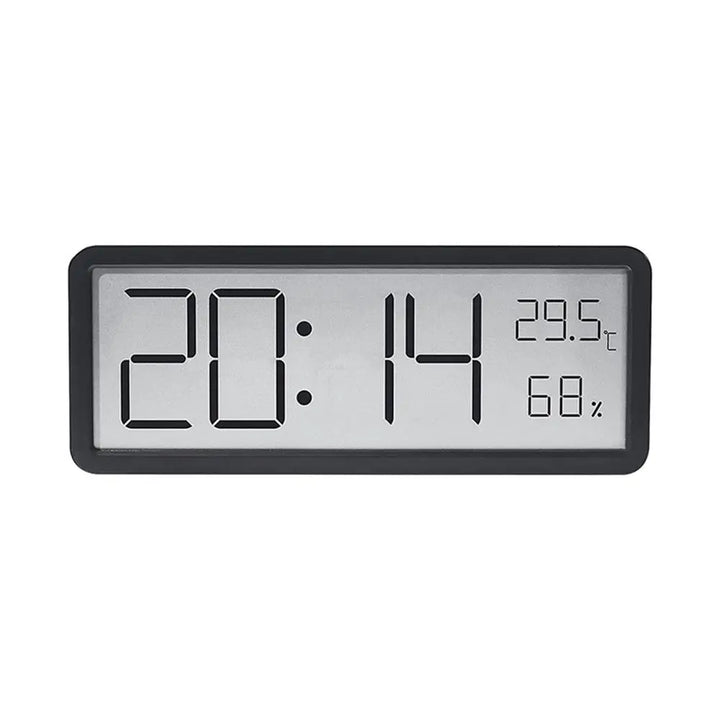 Large Digital Wall Clock with Temperature and Humidity Display – Perfect for Living Room, Bedroom, and Office | Kalsten