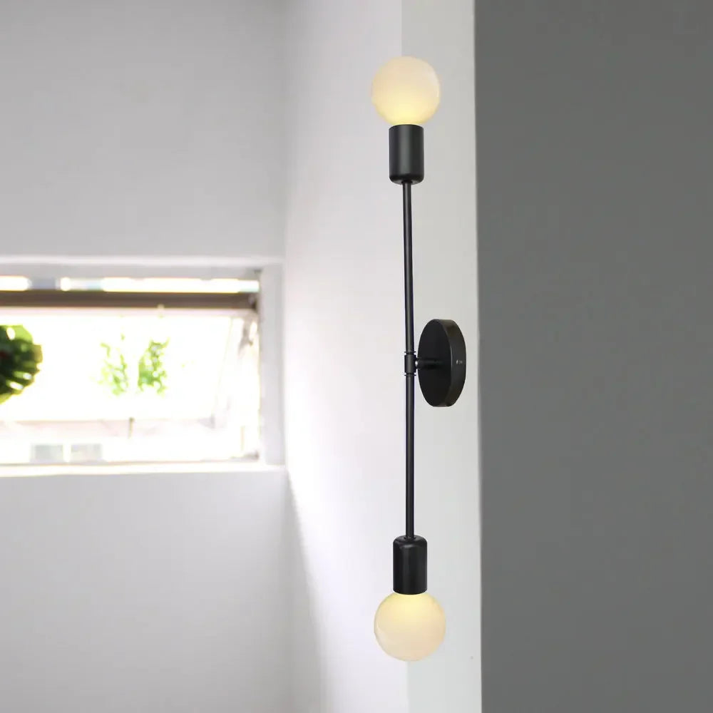 Modern Nordic Wall Light – Vintage Industrial E27 Bedside Sconce for Bedroom, Living Room, Kitchen, and Dining Room | Kalsten