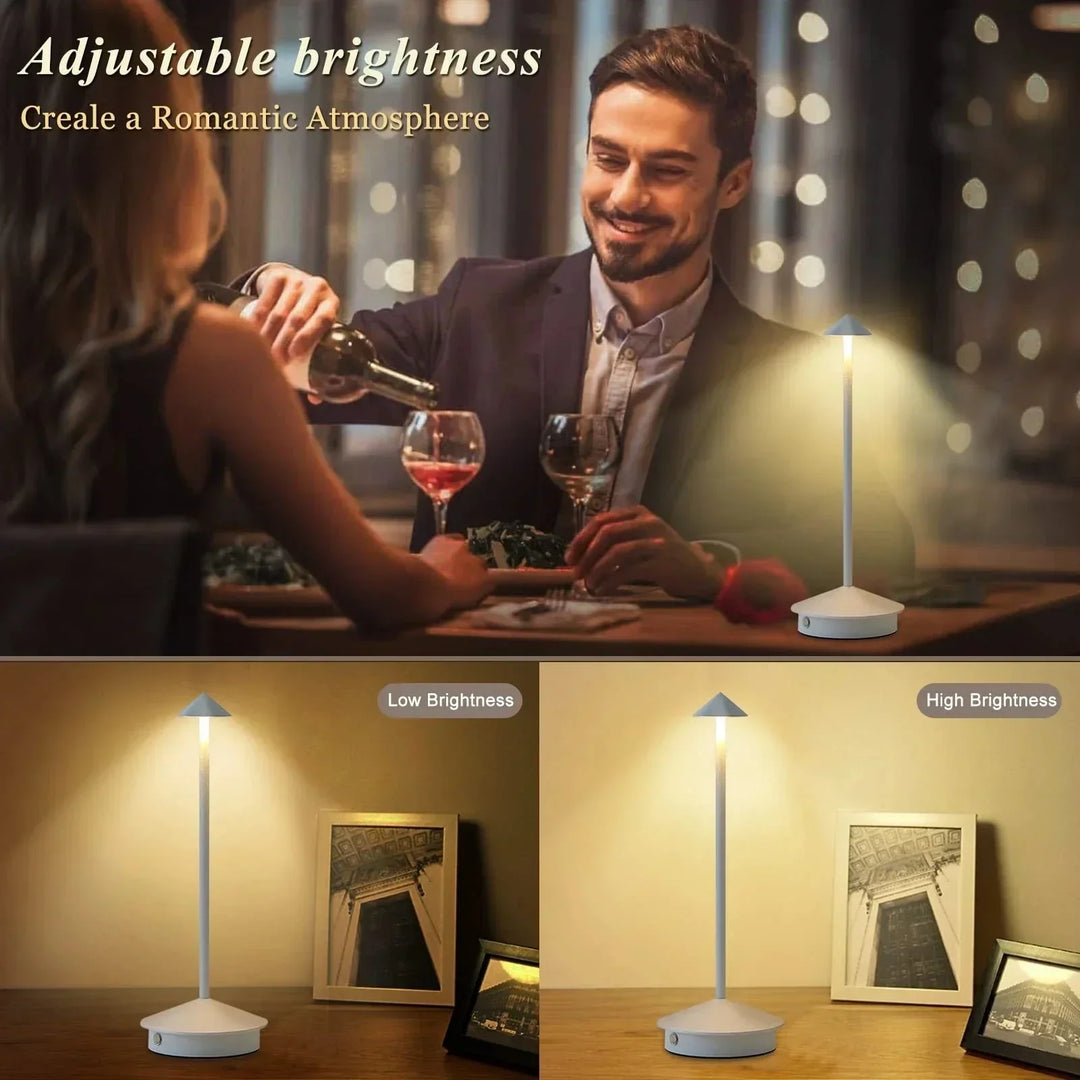 Removable LED Table Lamp – Decorative Desk & Touch Light for Bar, Hotel, Dining