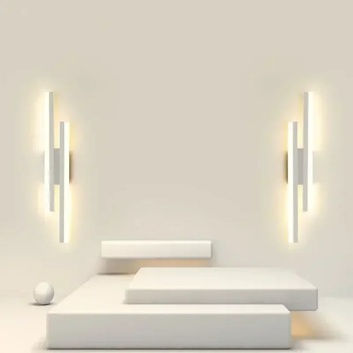 LED Bedroom Wall Lamp Wall Acrylic Lampshade Indoor Lighting for Living Room Corridor Light Fixture 50cm 16W | Kalsten