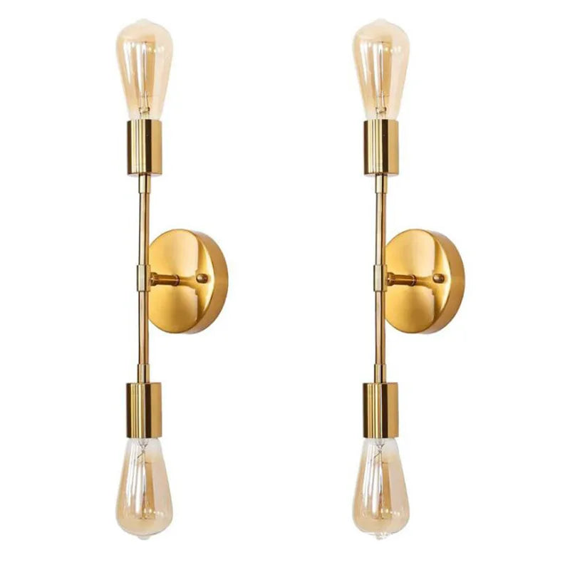Modern Nordic Wall Light – Vintage Industrial E27 Bedside Sconce for Bedroom, Living Room, Kitchen, and Dining Room | Kalsten