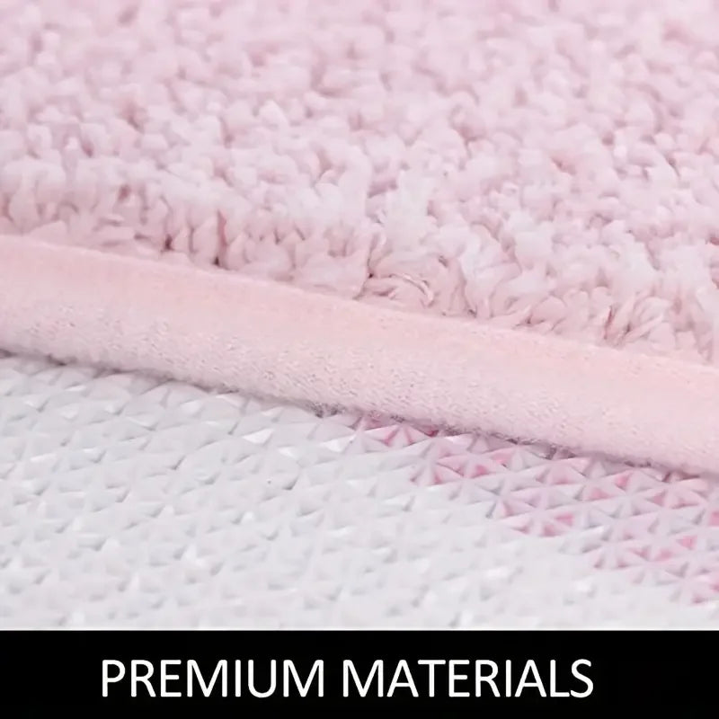 BlushNaked Tufted Design Rug – Pink "Get Naked" Bath & Living Rug | Kalsten