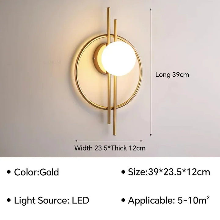 Modern LED Wall Sconce – Up & Down Lighting Fixture for Living Room, Bedroom, and Home Decor | Kalsten