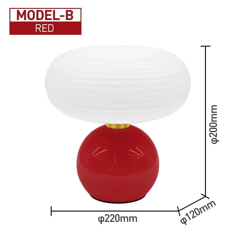 Modern Full-Spectrum LED Desk Lamp – Adjustable Warm Light for Bedroom, Living Room, and Bar | Kalsten
