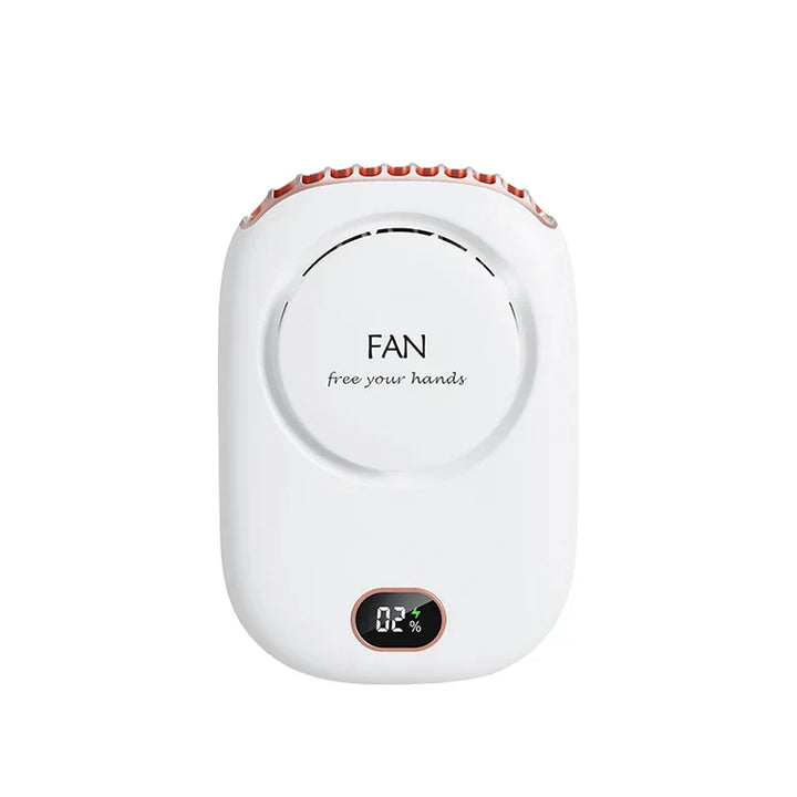 Kalsten | VENTIWISE Mini Fan | 3-Speed Turbo | LED Display & Battery 2000 mAh | Compact & Rechargeable