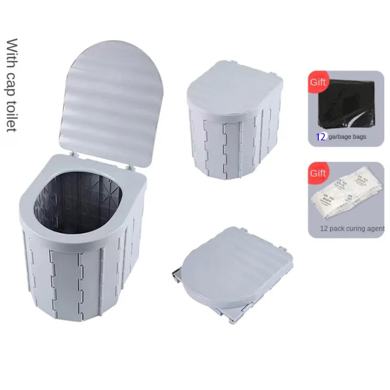 Comfy Travel Foldable Camping Toilet | Kalsten