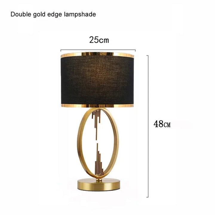 American Table Lamp - Modern Simple Study Creative Desk Lamp for European Living Room Bedroom Bedside Decor | Kalsten