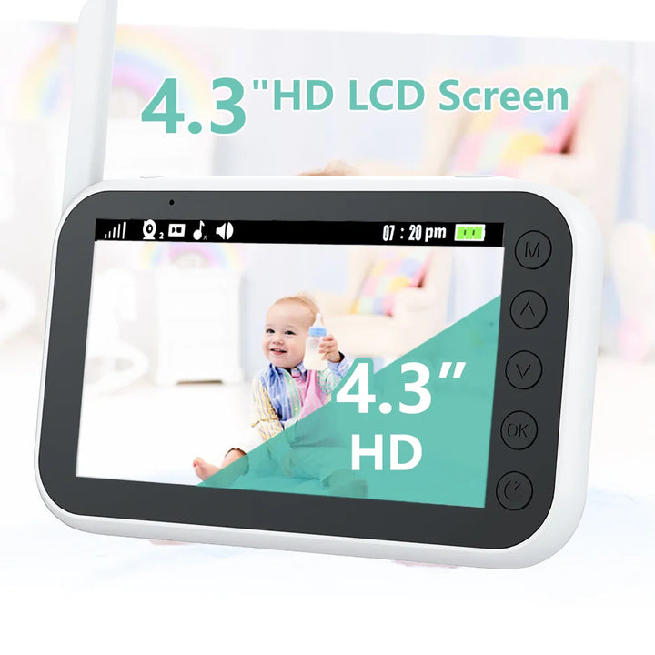 Kalsten | Baby Monitor Surveillance Night Vision Music Nanny Camera