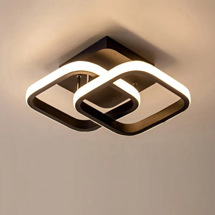 Modern Ceiling Lamp 85-265V Metal Ceiling Chandelier Three-tone Light Ceiling Lamp for Living Room Corridor Balcony Home Decor | Kalsten