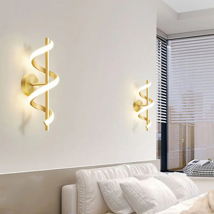 Contemporary LED Wall Lamp - Sleek Nordic Design for Bedroom, Living Room, and More | Kalsten