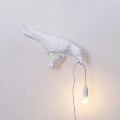 Modern Lucky Bird Table Lamp – Creative Resin Animal Design for Bedroom and Living Room | Kalsten