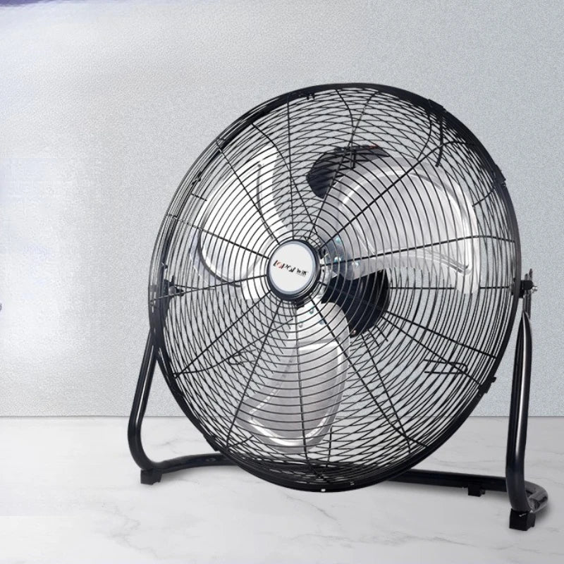 Industrial Floor Fan – 8-Speed 130° Oscillating Workshop Blower, Silent 45dB Turbo Motor with Overheat Protection | Kalsten