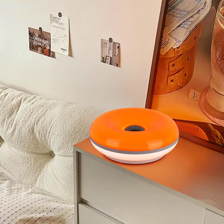 Table lamp Luminoro Bauhaus | USB & Touch | RGB 16 colors with remote control | Ambient light for living & bedroom | Kalsten