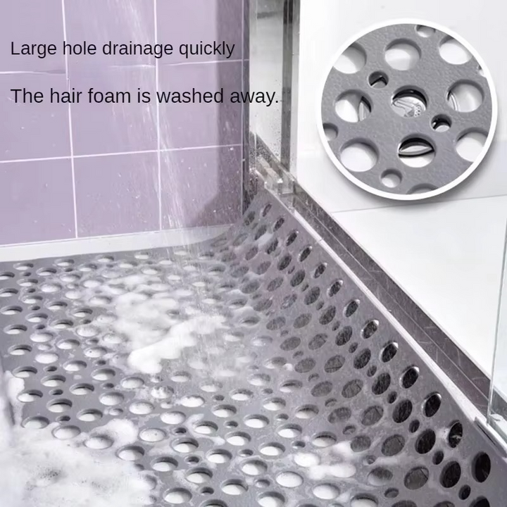 Kalsten | Extra-Porous TPE Non-Slip Shower Mat with Strong Suction, Anti-Mold, Machine Washable