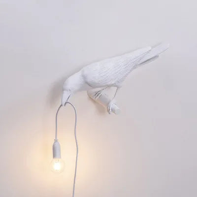 Modern Lucky Bird Table Lamp – Creative Resin Animal Design for Bedroom and Living Room | Kalsten