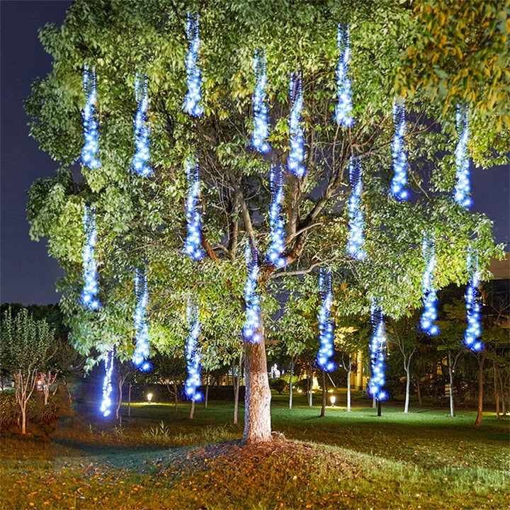 Outdoor LED Meteor Shower Fairy Lights