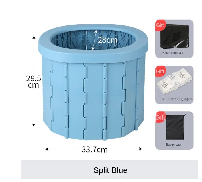 Comfy Travel Foldable Camping Toilet | Kalsten