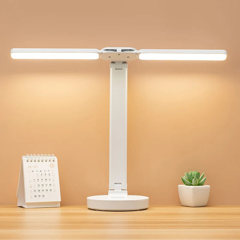 Kalsten | Adjustable Reading Lamp - Rechargeable Dimmable with Phone Table