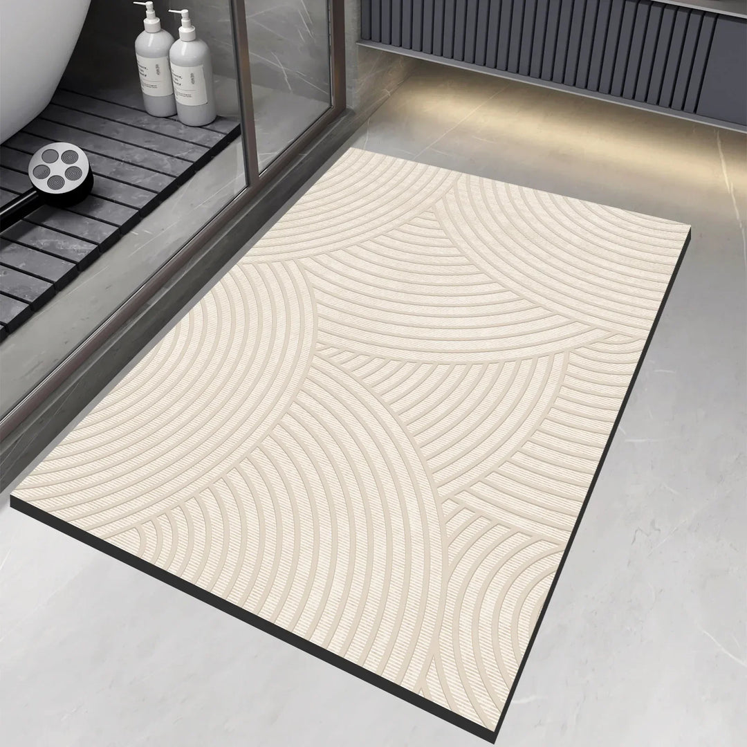 Kalsten | Superabsorbent Non-slip Bath Mat Quick-drying Shower Rug