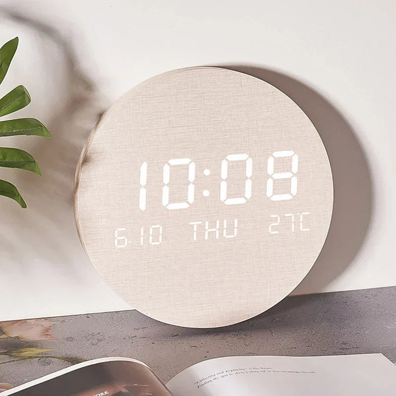 Kalsten | Eco-Friendly LED Alarm Clock for Office