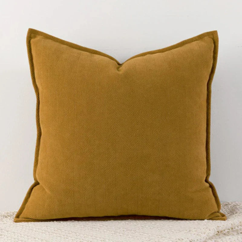 Simple Chenille Pillow Cover for Living Room & Bedroom Decoration – Soft Pillowcase for Modern Home | Kalsten