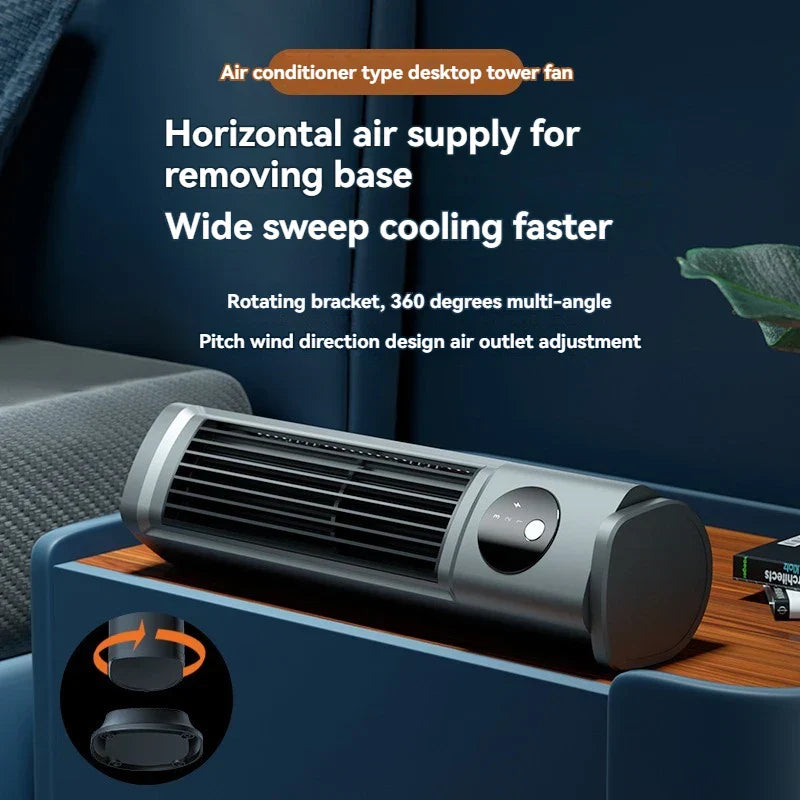 Towerless Ultra Cool Air Conditioning Desktop Fan | Kalsten