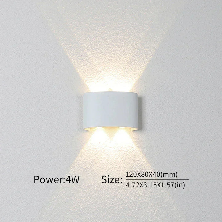 Modern lighting, indoor or outdoor: The versatile LED wall lamp | Kalsten