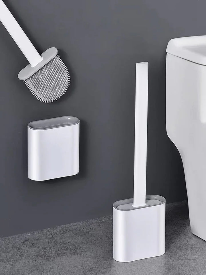 Silicone Toilet Brush Set