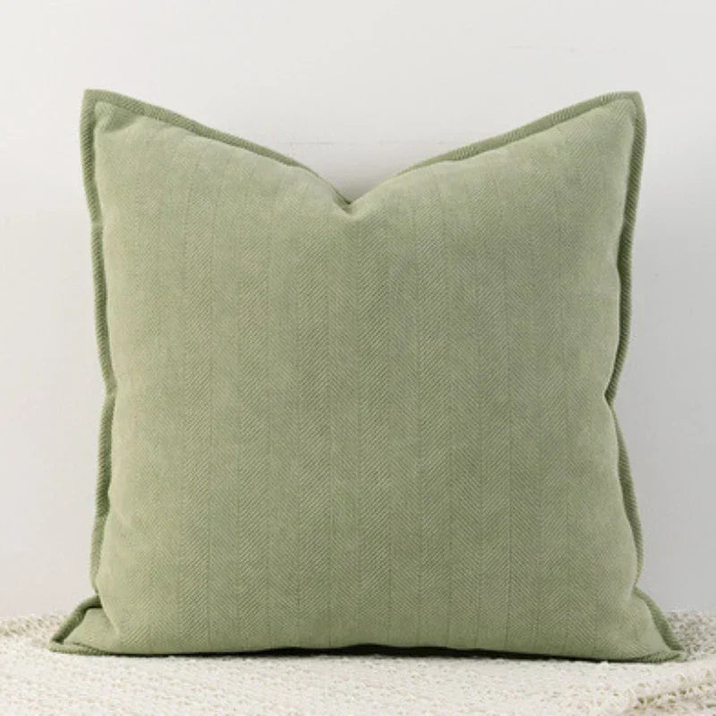Simple Chenille Pillow Cover for Living Room & Bedroom Decoration – Soft Pillowcase for Modern Home | Kalsten