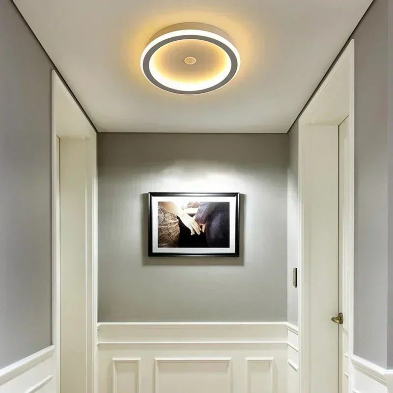 Modern LED Ceiling Lamp with Motion Sensor – Energy-Efficient Lighting for Living Room, Bedroom, Corridor, and Stairs (90-260V) | Kalsten