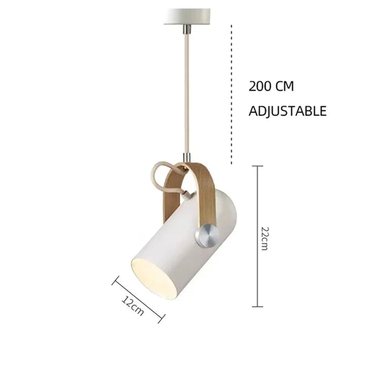 Modern Rotatable Pendant Light – Adjustable Metal Hanging Lamp for Bedroom, Living Room, Dining Room, or Kitchen | Kalsten