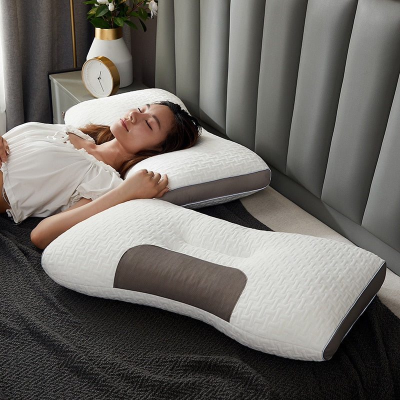Kalsten | Hybrid Pillow for Back and Side Sleepers - Neck and Shoulder Support Pillow