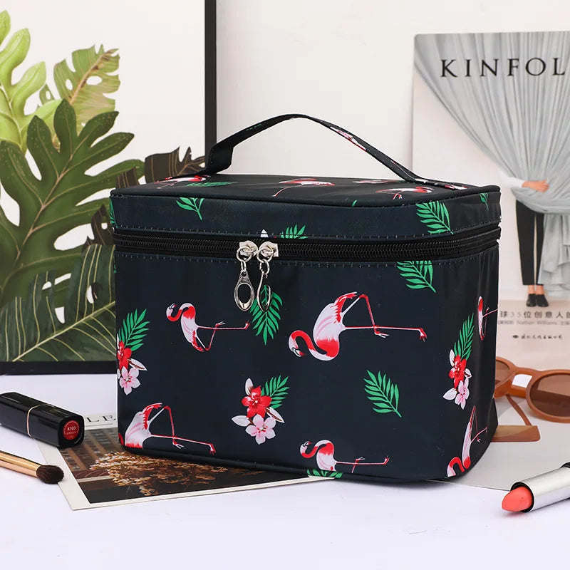 Kalsten | Cosmetic bag WildAura | Large capacity | Waterproof & Stylish | Animal print