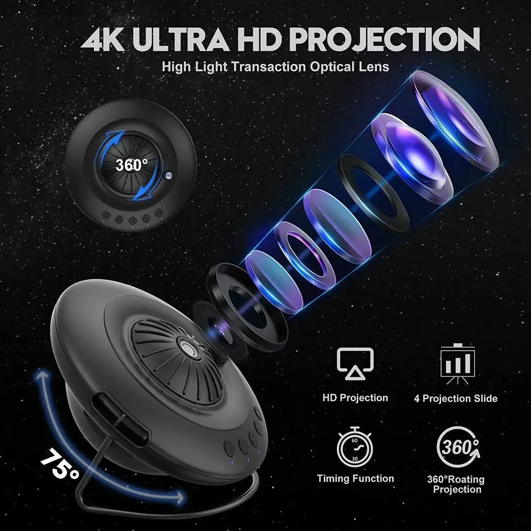 Star Explorer UFO LED Galaxy Projector | Kalsten