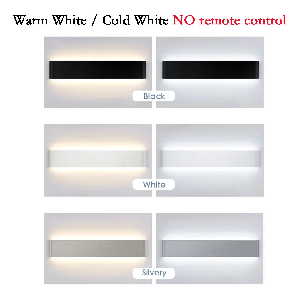 Modern Dimmable LED Wall Lamp – Indoor Wall Sconce for Bedroom, Living Room, Hallway, and Stair Lighting, 110V/220V | Kalsten