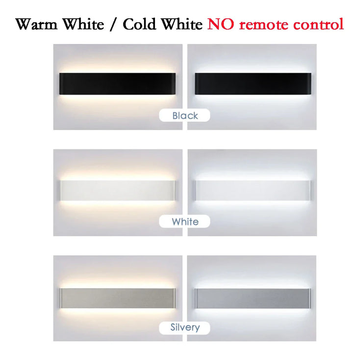 Modern Dimmable LED Wall Lamp – Indoor Wall Sconce for Bedroom, Living Room, Hallway, and Stair Lighting, 110V/220V | Kalsten