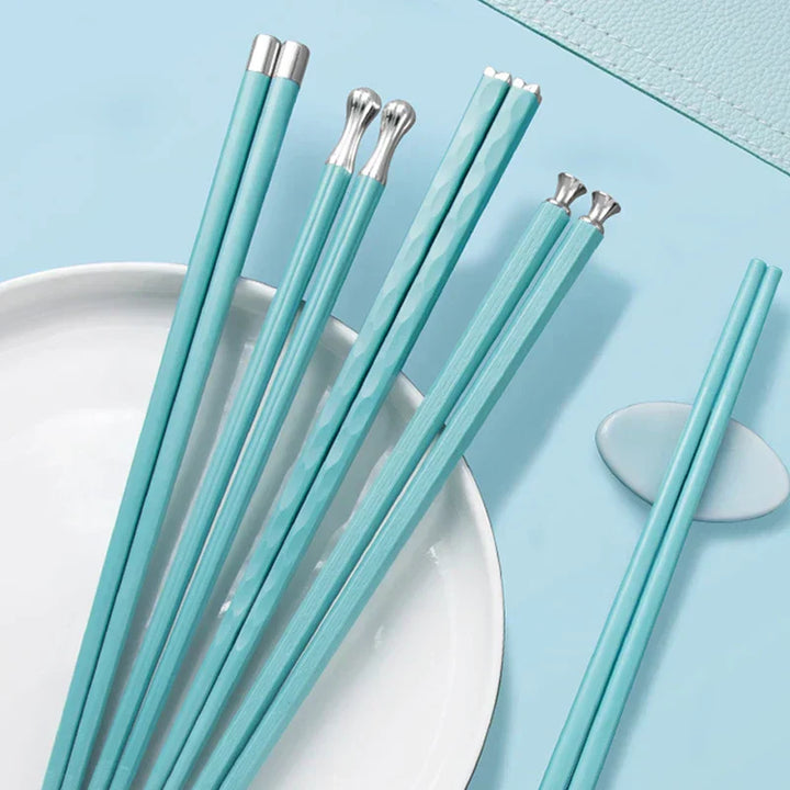 Kalsten | DineLux – Luxurious Chopstick Set with Refined Designs (5 Pairs)