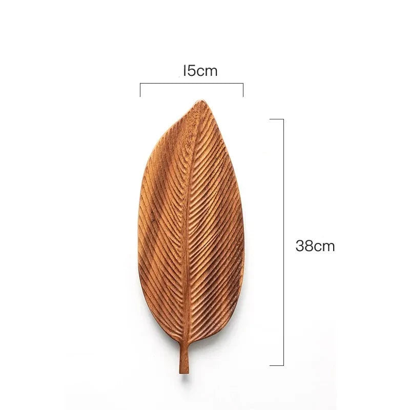 Leaf Shape Fruit Plate | Kalsten