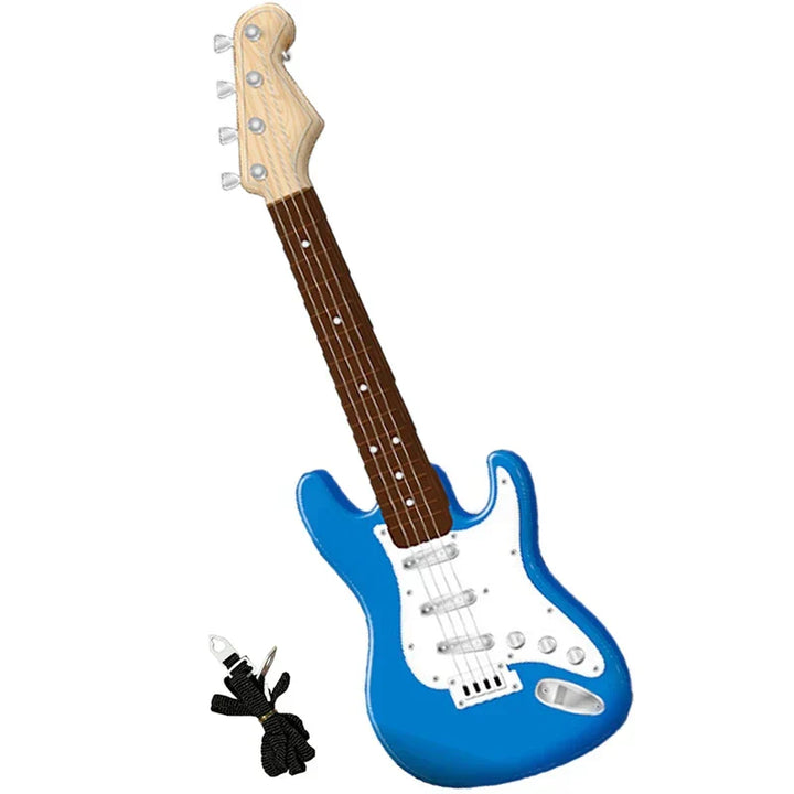 Kalsten | 4-String E-Guitar Toy for Children - Portable Musical Instrument, Perfect Gift for Young Musicians