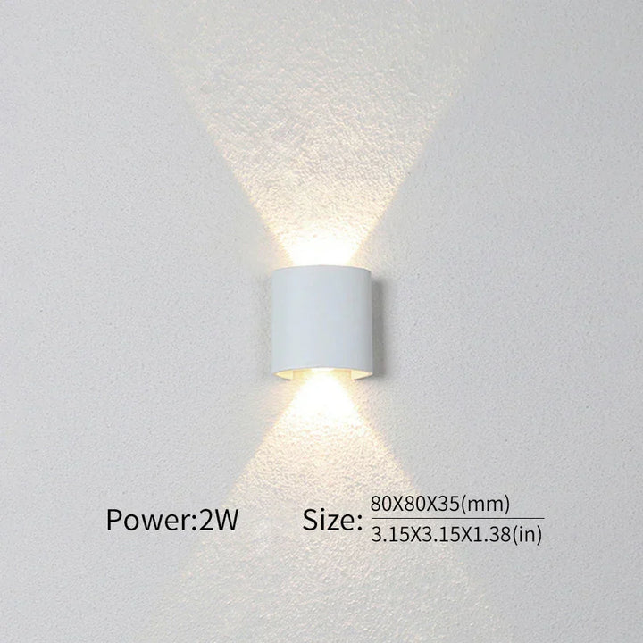Modern lighting, indoor or outdoor: The versatile LED wall lamp | Kalsten