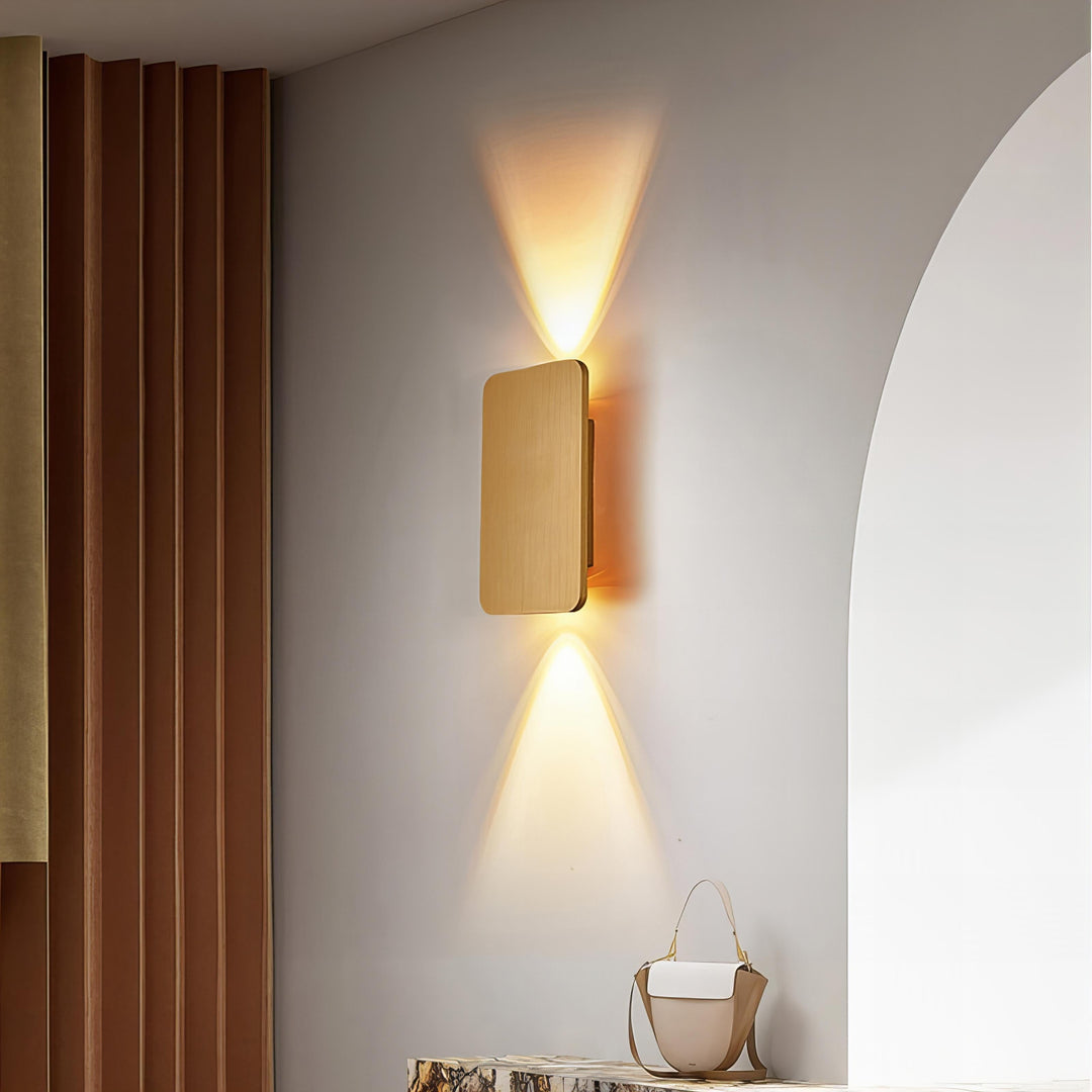 Koda - Rectangular Up/Down Wall Light Warm White | Kalsten