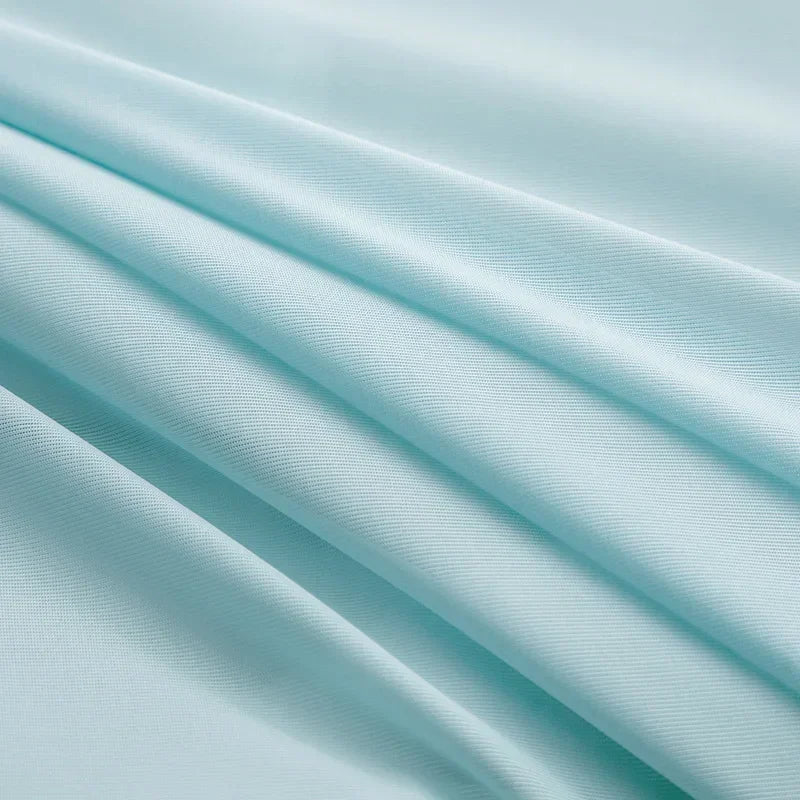 Air Condition Summer Comforter — Pure Color Ice Silk Cooling Blanket, Lightweight & Smooth Twin/King Size Quilt | Kalsten