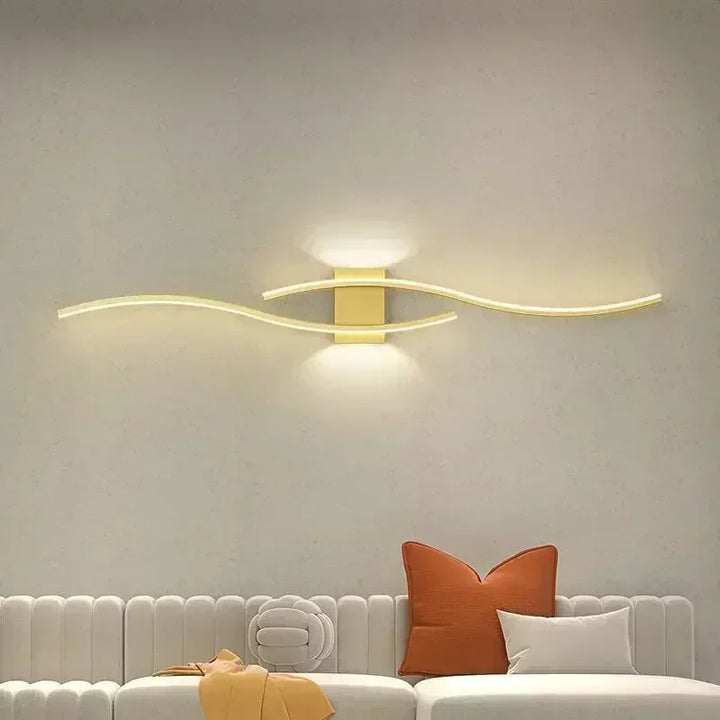 Modern LED Wall Lamp – Dimmable Up & Down Wall Sconce for Bedroom, Living Room, and Indoor Spaces | Kalsten
