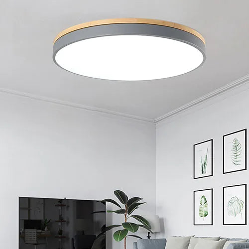 Modern LED Ceiling Light – 27W Surface-Mounted Fixture with Warm, Cold, and Natural Light Options for Living Room, Bedroom, and Kitchen | Kalsten
